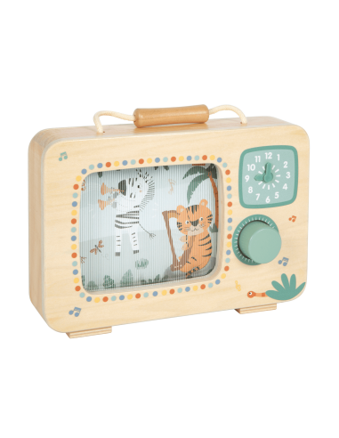 Boîte à musique télévision Safari - Small Foot