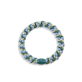 Elastique Mix Green silver Glitter - Kknekki