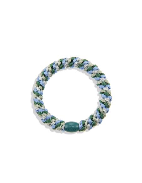 Elastique Mix Green silver Glitter - Kknekki
