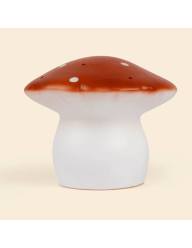 Lampe Veilleuse champignon brique (M) - Egmont...