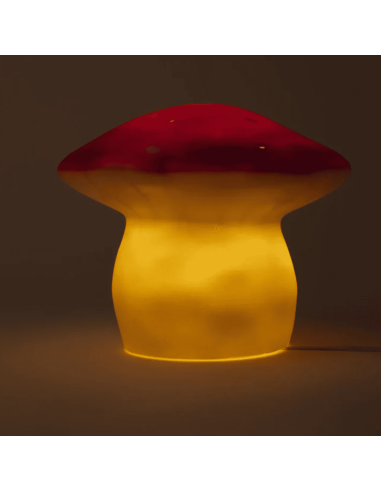 Lampe Veilleuse champignon brique (M) - Egmont...