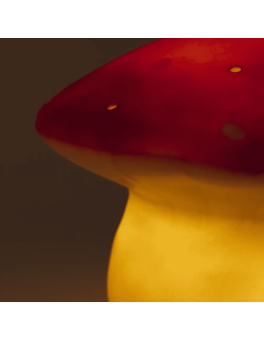 Lampe Veilleuse champignon brique (M) - Egmont...