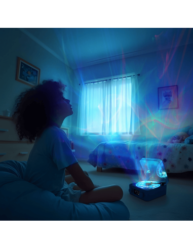 Projecteur Magic Wave Deep Relax mauve - Little L