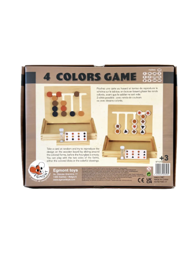 Jeu de 4 couleurs - Egmont Toys