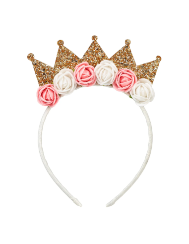 Serre-tête couronne fleurs Annelyn - Souza