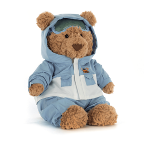 Peluche Ours Bartholomew "Snow suit" - Jellycat 2