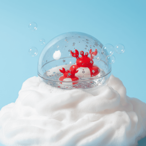 Bulle d'eau Crabe - Petit Boum