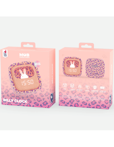 Réveil veilleuse Billy Clock Leopard - Mobility...