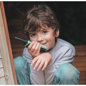 Talkie walkie Vert Jaune - Kidywolf 2