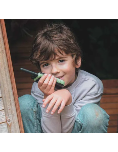 Talkie walkie Vert Jaune - Kidywolf