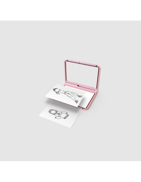 Tablette lumineuse nomade Kidydraw-pro Rose - Kidywolf