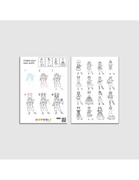 Tablette lumineuse nomade Kidydraw-pro Rose - Kidywolf