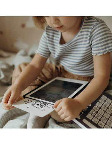 Tablette à dessin-calque Animaux - Kidywolf