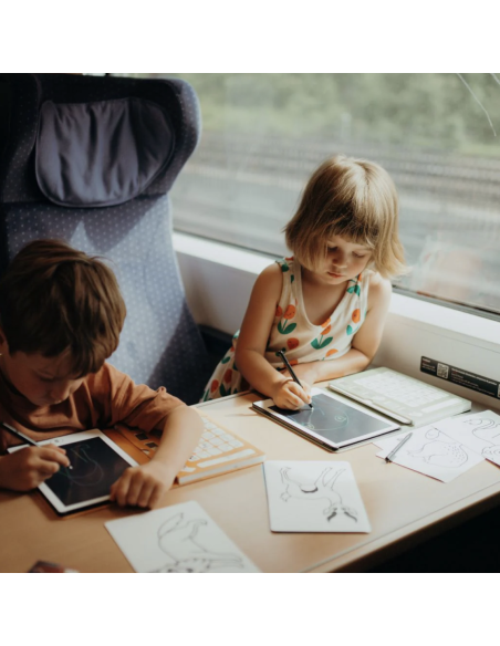 Tablette à dessin-calque Animaux - Kidywolf