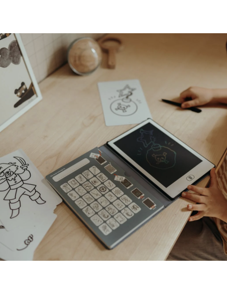 Tablette à dessin-calque Pirates et Océan - Kidywolf