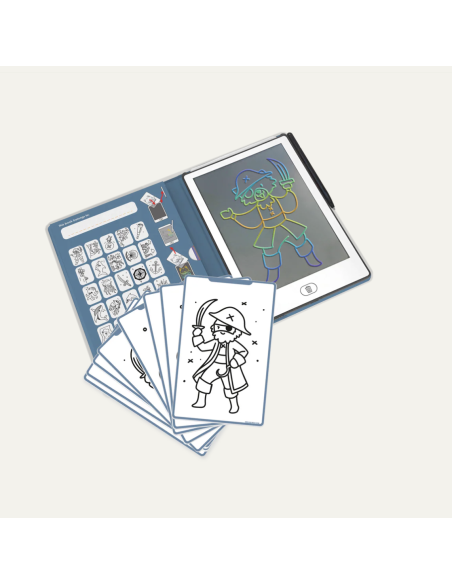 Tablette à dessin-calque Pirates et Océan - Kidywolf