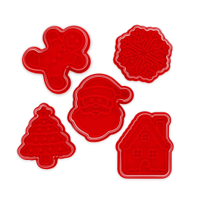 5 emportes pièces Noël - Legami