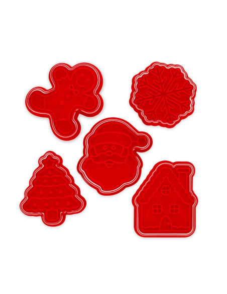 5 emportes pièces Noël - Legami