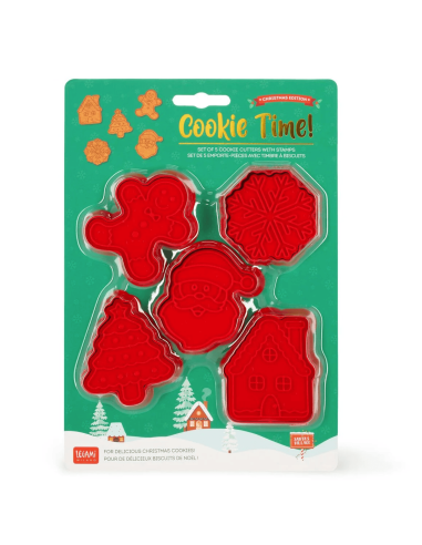 5 emportes pièces Noël - Legami