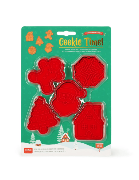 5 emportes pièces Noël - Legami