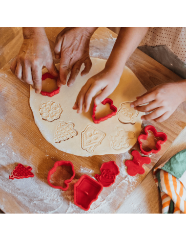 5 emportes pièces Noël - Legami