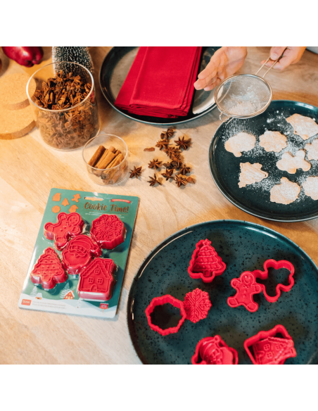 5 emportes pièces Noël - Legami