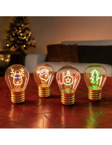 Ampoule décorative Renne Bulb Fiction - Legami