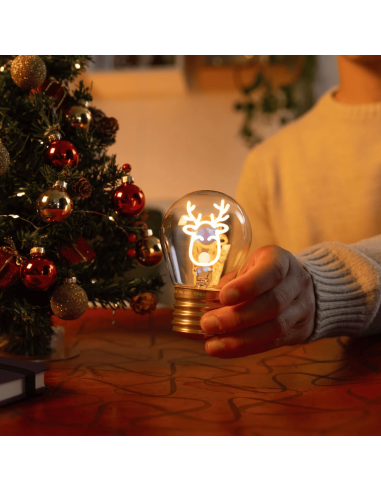 Ampoule décorative Renne Bulb Fiction - Legami