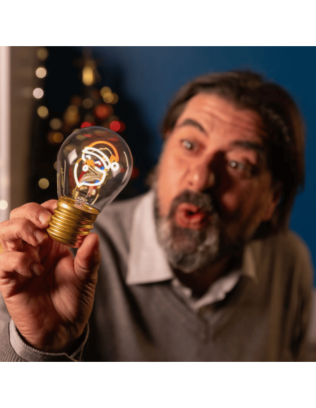 Ampoule décorative Père Noël Bulb Fiction - Legami