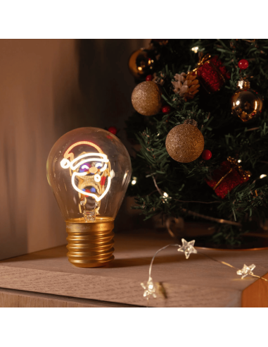 Ampoule décorative Père Noël Bulb Fiction - Legami