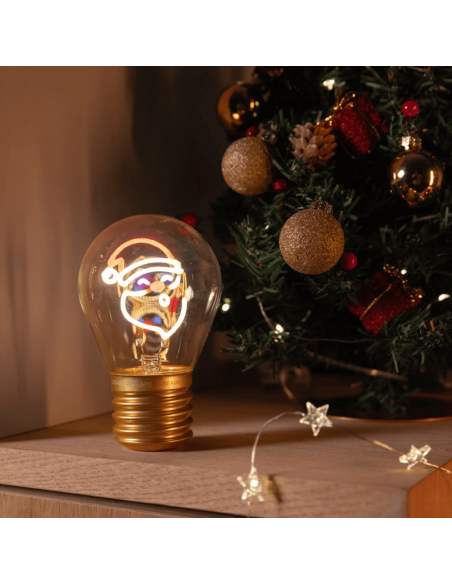 Ampoule décorative Père Noël Bulb Fiction - Legami