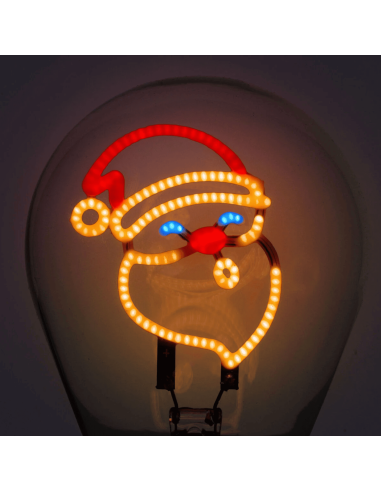 Ampoule décorative Père Noël Bulb Fiction - Legami