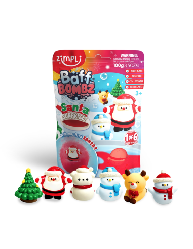 Bombe de bain surprise Noël