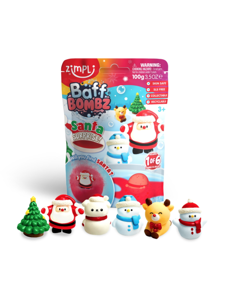 Bombe de bain surprise Noël