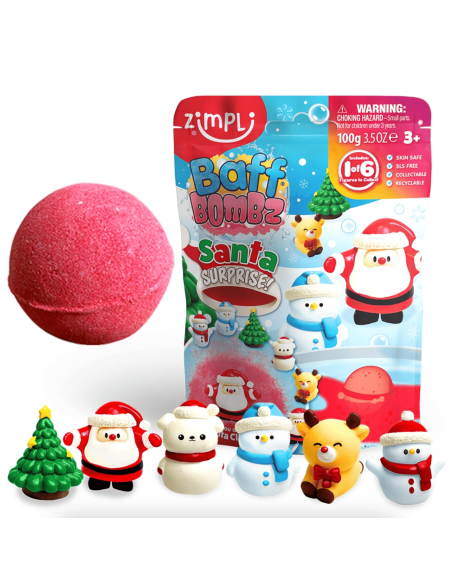 Bombe de bain surprise Noël