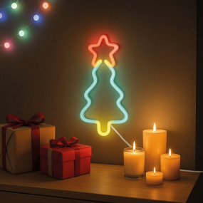 Lampe LED effet néon "Sapin de Noël" - Legami 2