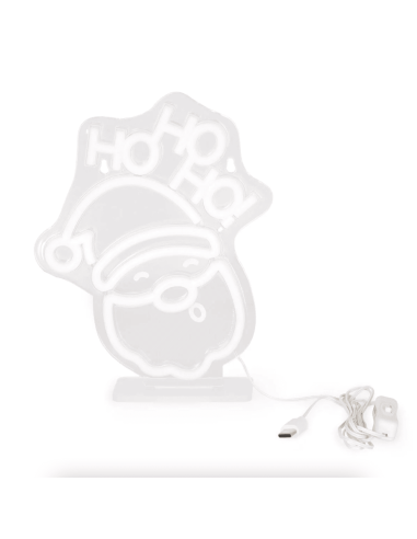 Lampe LED effet néon "Père Noël" - Legami