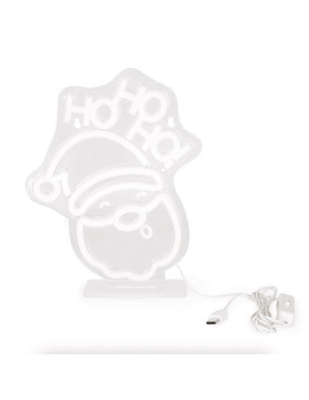 Lampe LED effet néon "Père Noël" - Legami