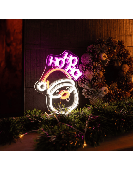 Lampe LED effet néon "Père Noël" - Legami