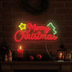 Lampe LED effet néon "Merry Xmas" - Legami 2