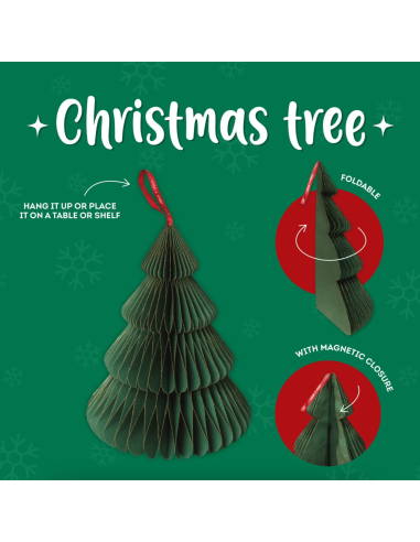 Sapin de Noël à déplier - Legami