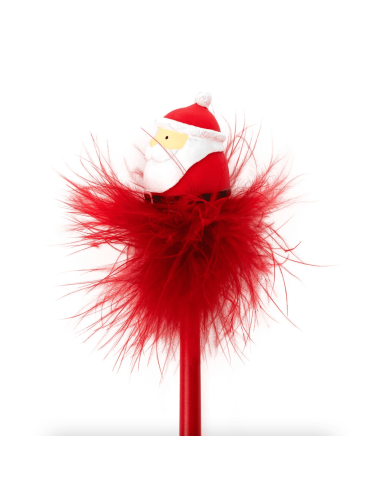 Stylo à bille lumineux Père Noël - Legami