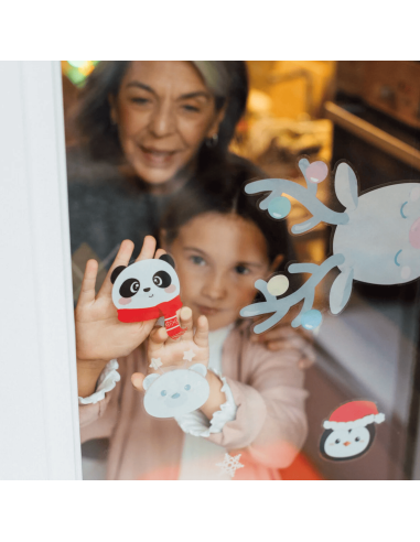 70 autocollants de fenêtres Windo-Wow - Legami