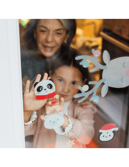 70 autocollants de fenêtres Windo-Wow - Legami