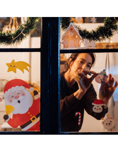 70 autocollants de fenêtres Windo-Wow - Legami