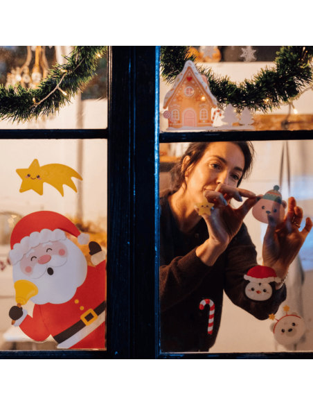 70 autocollants de fenêtres Windo-Wow - Legami