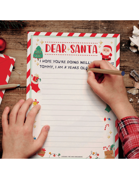 Kit pour lettre au Père Noël - Legami