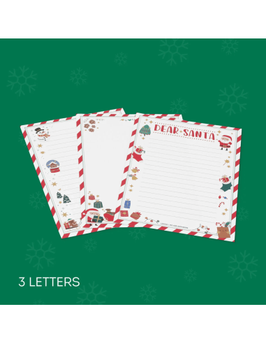 Kit pour lettre au Père Noël - Legami
