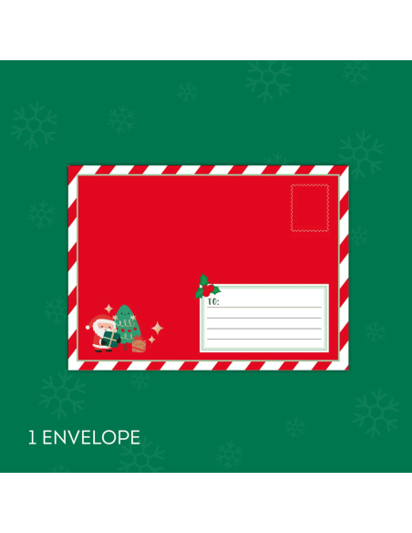 Kit pour lettre au Père Noël - Legami