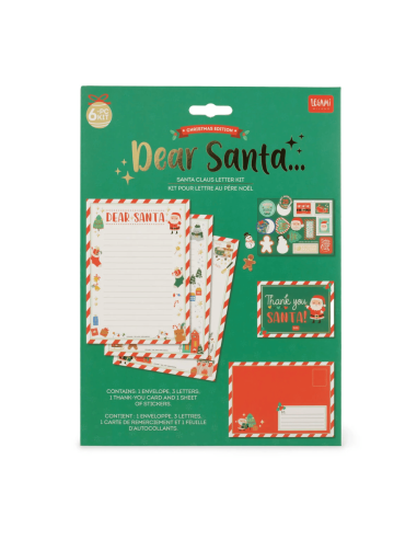 Kit pour lettre au Père Noël - Legami